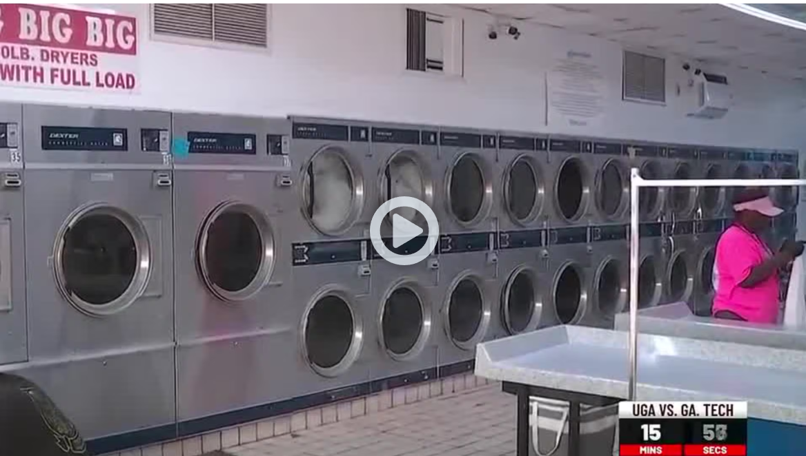 Laundromat connected to Jordan van den Berg's business story